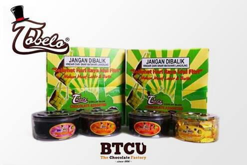 OS jual pkt lebaran coklat tobelo harga 85rb terdiri dr 2 toples cklt crispy,1toples full cklt,1toples cklt kcng