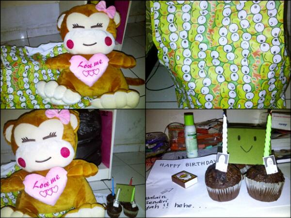 ranyanday's tweet photo. "Iya cabe♥u to @trianisa2: Makasih ya ♥ iloveyou @Odem_LaLa @ruliany_yn @giaaa07 @lasiscajns @zhelvy12 @ranyanday :* http://t.co/PKLXdAhKCx"