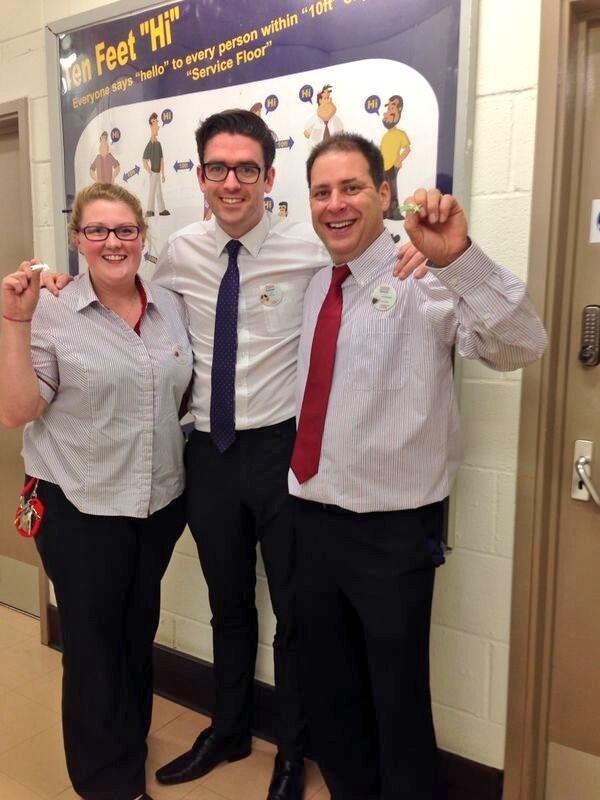 Andephine1's tweet photo. Service Superstar Time for Chloe &amp; Simon following great customer feedback. Awesome!@colly75@tesco2048@macallan10 http://t.co/meRGondazX