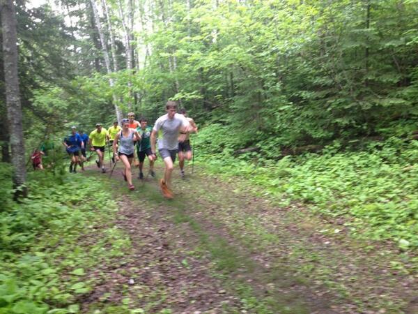 NDCTBay's tweet image. Uphill skistride ints this morn at Cent Pk. #lookingfast Great to have @MaksZechel @The_Goose_ and Camille join us
