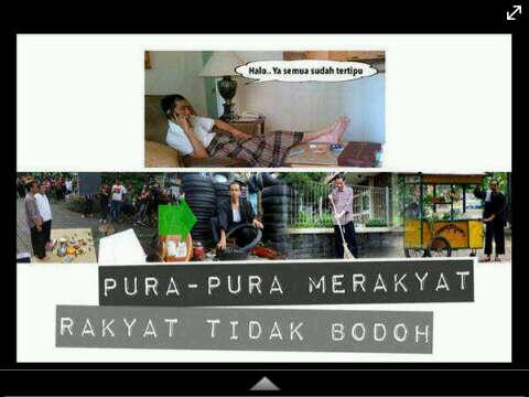 Okeee,,rakyat semua udah kena TIPU,,kalau gue kagak tertipu JOK