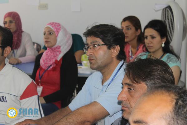 SharDevelopment's tweet image. "Co-partner" the fourth day of #women workshop in #Qamishli city in #Syria #peace @UN_Women @wdn #TwitterKurds