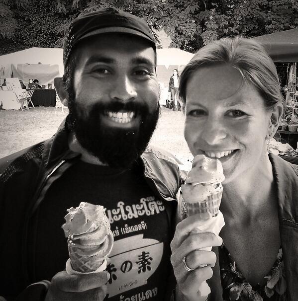 Happy ice cream people <a href="/CuriousCMarket/">CuriousCatsMarket</a> <a href="/wimbledon/">Wimbledon</a>