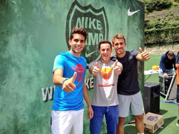 Gran dia al @CampNikeAndorra entre cracks! ⚽🔝