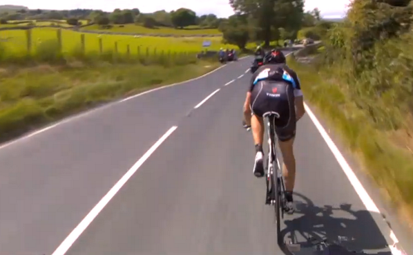 LeTour's tweet photo. .@thejensie en solo / @thejensie riding alone #TDF http://t.co/rvegxBfPHL