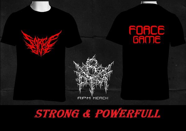 FORCEGAME7's tweet image. T-SHIRT @FORCEGAME7 FIRST EDITION
