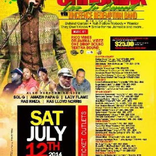 LadyFlameRP's tweet photo. SAT. JULY 12TH 2014 AT THE ATRIUM EVENTS CENTER @CrownPrinceStyl @DJChakaFinchos @IAmChronixx @DJ_PRINCE809 http://t.co/ErdDSEMFI7