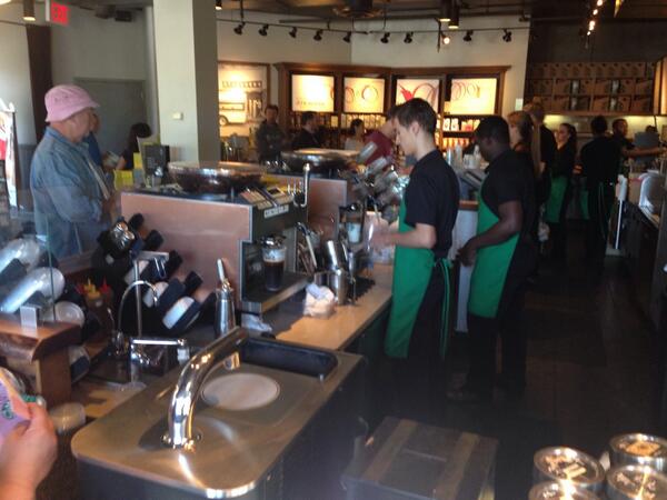 Get ready for this beautiful day by stopping at Bridgehampton Starbucks for your quick caffeine fix! #hamptons