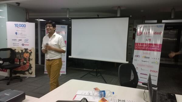 poojasareen90's tweet photo. The Day 2 comes to an end at #startupdash #Bangalore, Stay tuned for the final day..! @abh1manyu http://t.co/uP6neCrrHW