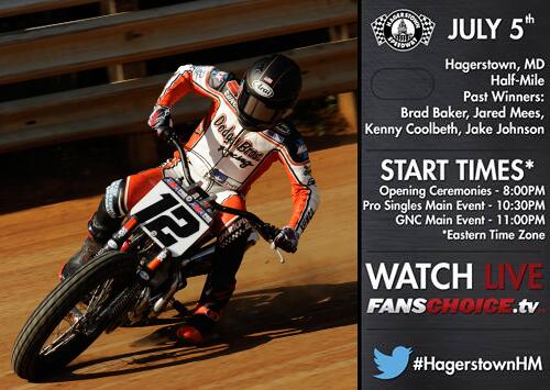 AmericanFlatTrk's tweet photo. It's raceday at @Hagerstownspdwy 4 the #HagerstownHM. Click http://t.co/G8Hzv0czcz for tix or watch on FansChoice.tv http://t.co/sYY26oxD4G