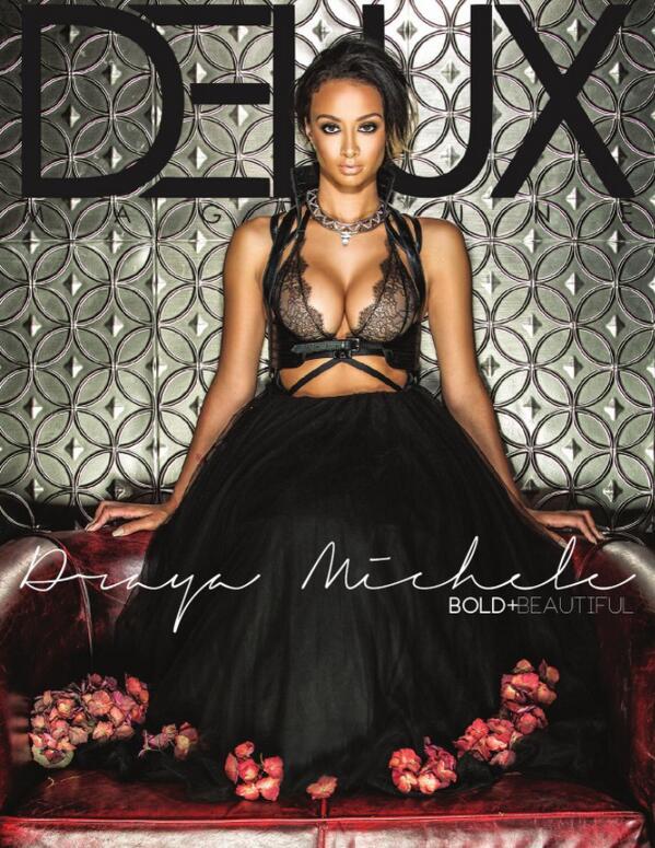 GlobalGrind's tweet photo. HOT! @DrayaFace gets sexy for Delux Magazine http://t.co/4HfMyMUtir http://t.co/3Kfwyt03Dp