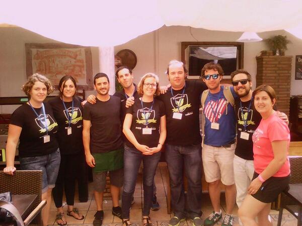 Ya con fuerzas todo el equipo de #eventotuit de las #Olimpiadasrurales gracias al #guapete (Hilario) y su equipo