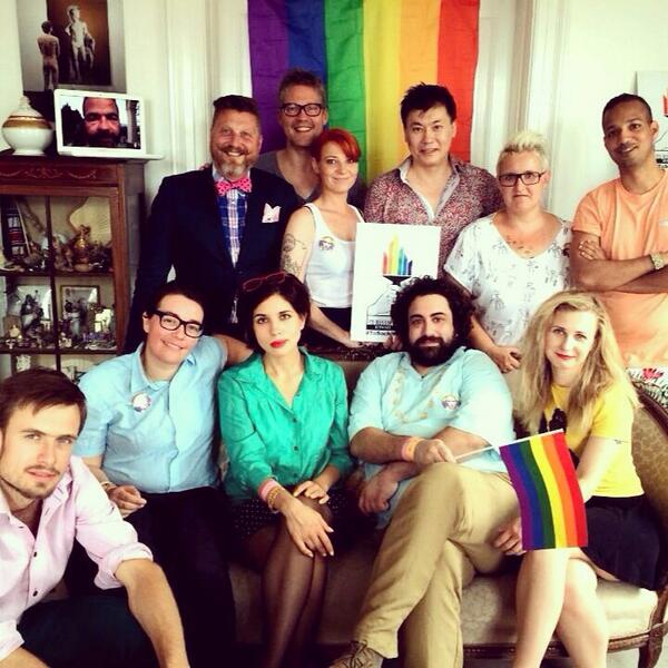 trwldenmark's tweet photo. The brave members of @pussyrrriot meeting with @trwldenmark - an exchange of ideas and plans #trwldk http://t.co/XnxG0kG3ZF