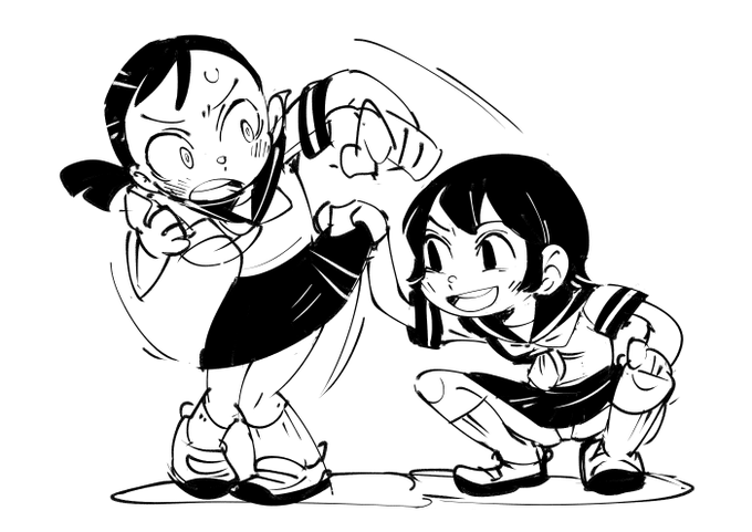 お絵描き:パンツチェック 