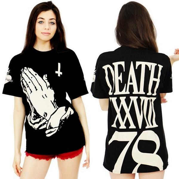SHOPJEEN's tweet photo. Death tee ONLY $27.20!! 💖🙏💖😱 20% OFF EVERYTHING SALE ENDS TOMORROW!! http://t.co/h67F8RhzpK!! http://t.co/uQXQRD5C9H