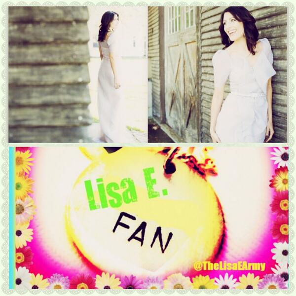TheLisaEArmy's tweet photo. Proudly a @LisaEdelstein fan forevermore as she is a great inspiration to look up to. #WeLoveYouLisa #WeSupportLisaE http://t.co/Tmu48D8AJx