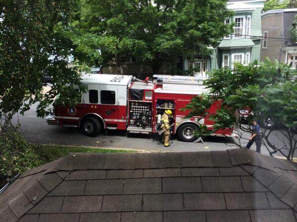 jeffandersen's tweet image. Looks like the storm is keeping fire crews busy checking false alarms from power instability #blamearthur