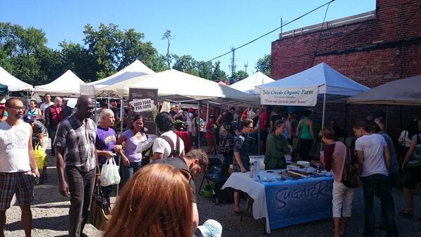 JunctionMarket's tweet photo. Perfect day at the market ☀ http://t.co/vhsWqlDrzg