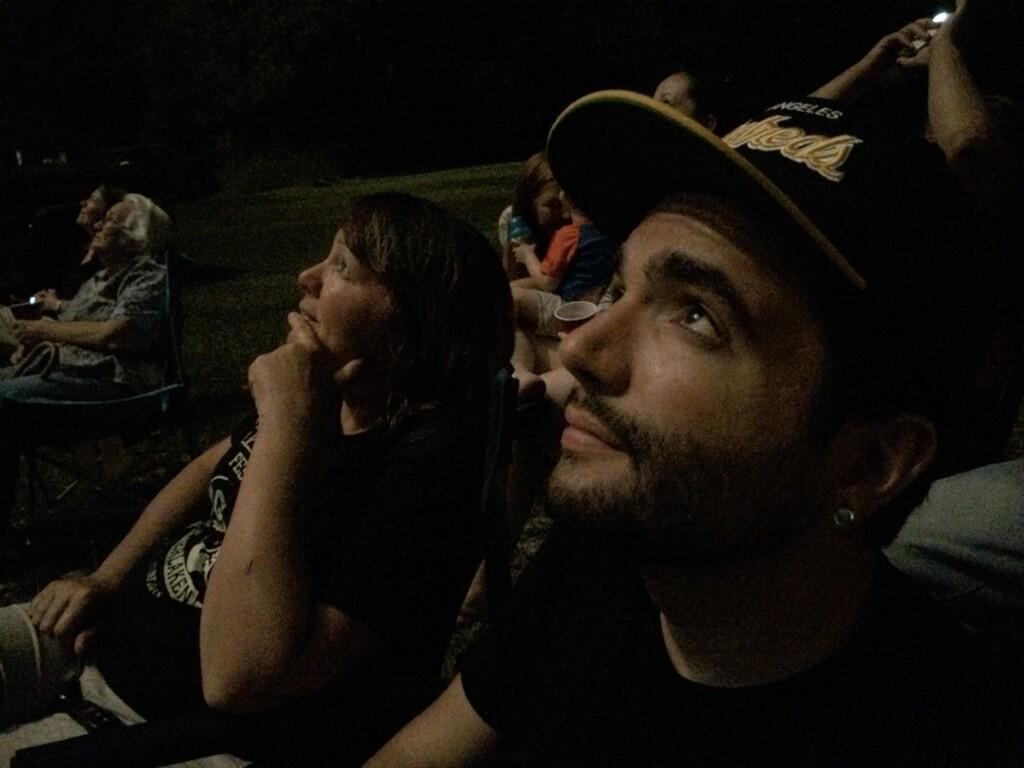 jeremy mckinnon on Twitter: “Watchin the fireworks with my mom. 📷
