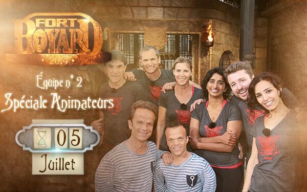 FortBoyardFr's tweet photo. RDV ce soir à 20h45 sur @France2tv avec l'équipe Spéciale animateurs :  http://t.co/LgMZOyAB5e #FortBoyard http://t.co/KI9vbBvaKA