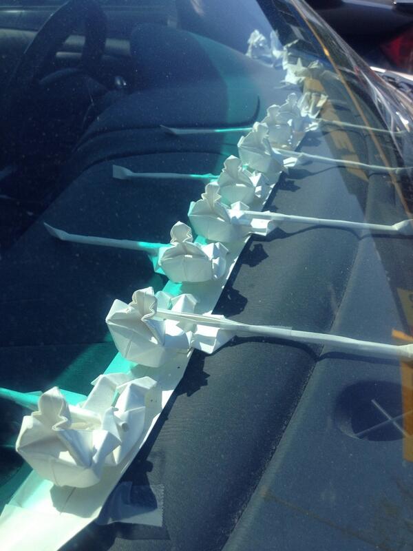 PaddlerProblems's tweet photo. I have to admit... This is some pretty cool origami I saw today http://t.co/9X13eq2tBZ