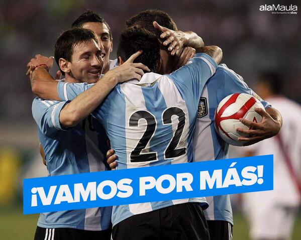 ¡ESTAMOS EN LA SEMIFINAL, #ARG! 
#LaCopaEsDeArgentina ¡Vamos por más!