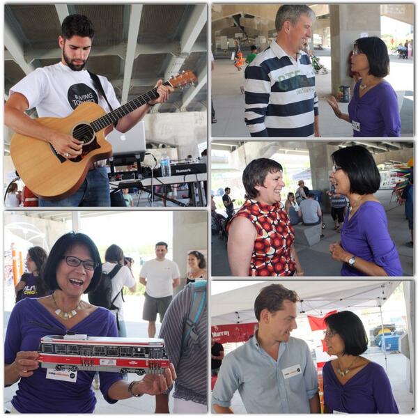 Thank you to .@Glen4ONT &amp; Cllr Pam McConnell for supporting the  <a href="/CorktownTO/">Corktown</a> community BBQ at #UnderpassPark.