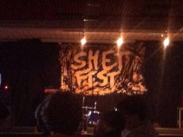 CDandtheEX's tweet photo. That was fun - cheers @Shetfest2014 http://t.co/Bh7C3O67Ug