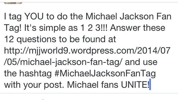 MJJ_World9's tweet photo. Information on the Michael Jackson Fan Tag in picture http://t.co/vwnIcHUmza #MichaelJackson #kingofpop #MJFam #LOVE http://t.co/F4q8AY2DnM