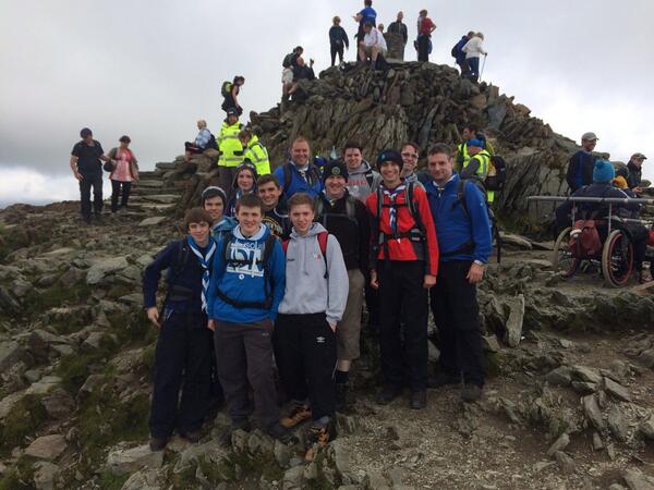 Newry Venturers Expedition 2014, Snowdon, Wales #summit #beprepared #ScoutsIE @ScoutingIreland @VentureScoutsIE