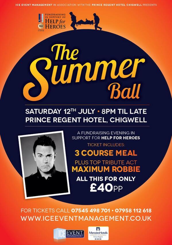 iceevent's tweet image. 12th July Prince Regent chigwell
