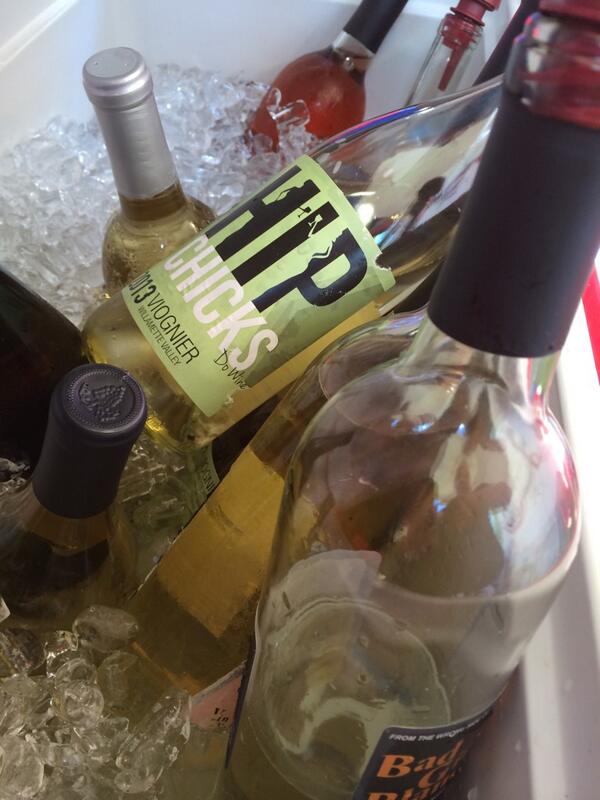 HipChicksDoWine's tweet image. We have a cooler full of wine at Art in the Vineyard in #eugene