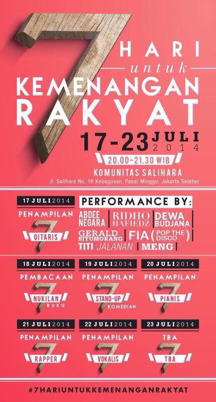 Mira Lesmana (@mirles) on Twitter photo Mari kembali merapat ke <a href="/salihara/">Salihara Arts Center</a> - Malam ini ada 7 pianis dahsyat! Yuks! FREE! #7HariUntukKemenanganRakyat Mari kembali merapat ke <a href="/salihara/">Salihara Arts Center</a> - Malam ini ada 7 pianis dahsyat! Yuks! FREE! #7HariUntukKemenanganRakyat