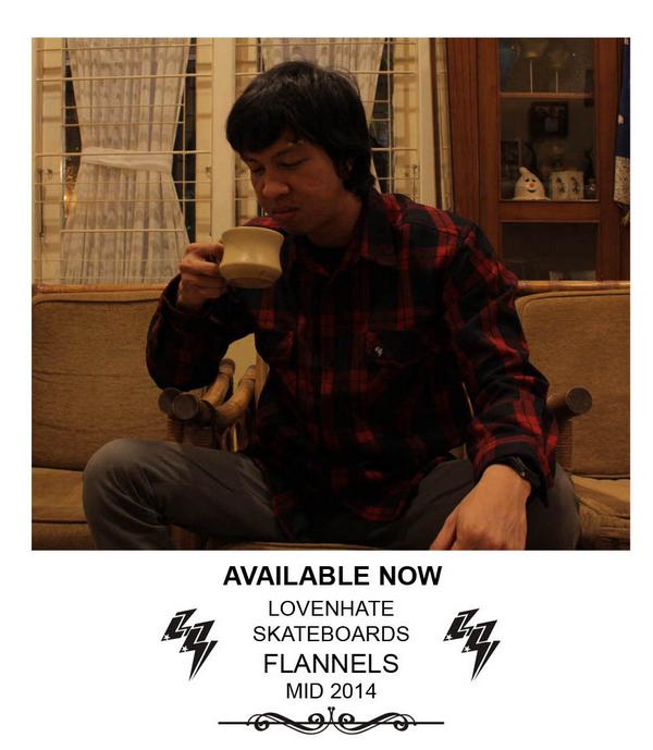 Available Now
LNH Skateboards "Flannels" Black and Red
Size : M/L/XL/XXL
Or order to : 082182464840
