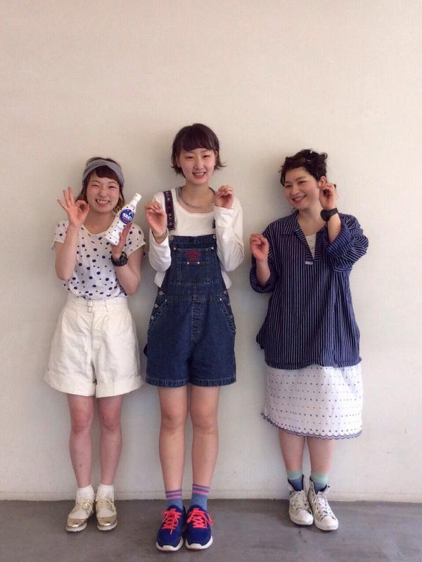 douceur19's tweet photo. おまたせしました！
７月douceur closetです◎
テーマは『カルピス』
爽やかにきまってます！
25日金曜日はヘアーの日です◎ http://t.co/Cy7HxJ1vrM