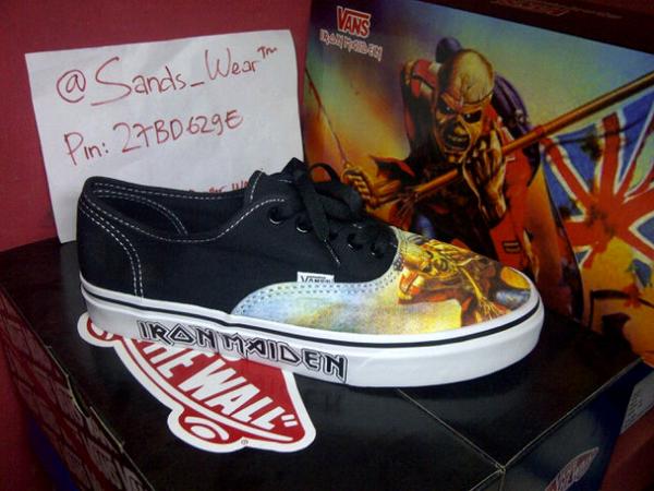 vans iron maiden