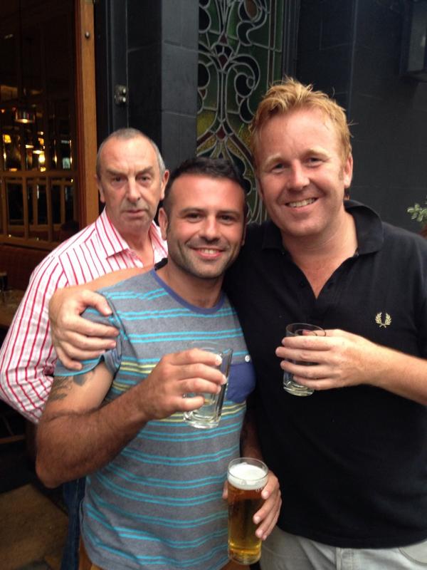 Top quality photo bombing from <a href="/BumbleCricket/">David 'Bumble' Lloyd</a> <a href="/MatthewHolcroft/">Matthew Holcroft</a> <a href="/NickaBull/">Nick Bull</a>