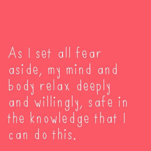 theyesmummum's tweet photo. Fear release is an integral part of #hypnobirthing &amp; makes way for reaching a deep &amp; profound state of relaxation. http://t.co/fzVVGRfRvj