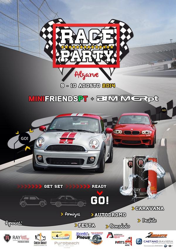 MiniFriendsPT's tweet image. Race Party   -  9 e 10 Agosto Algsrve