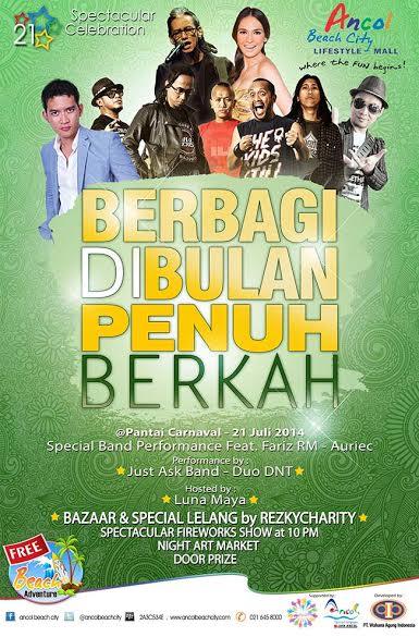 BAZZAR &amp;SPECIAL LELANG by REZKYCHARITY SPECTACULAR FIREWORKS SHOW at 10 PM, NIGHT MARKET &amp; DOOR PRIZE <a href="/rezky_charity/">rezkycharity™</a>
