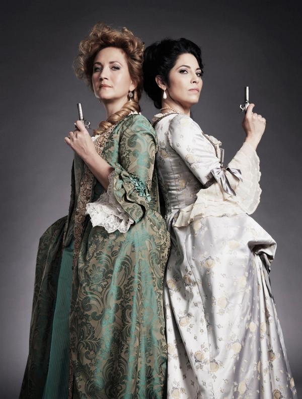 SimoneKermes's tweet photo. "Rival Queens" Simone Kermes &amp; Vivica Genaux http://t.co/jjQwcVfVbD