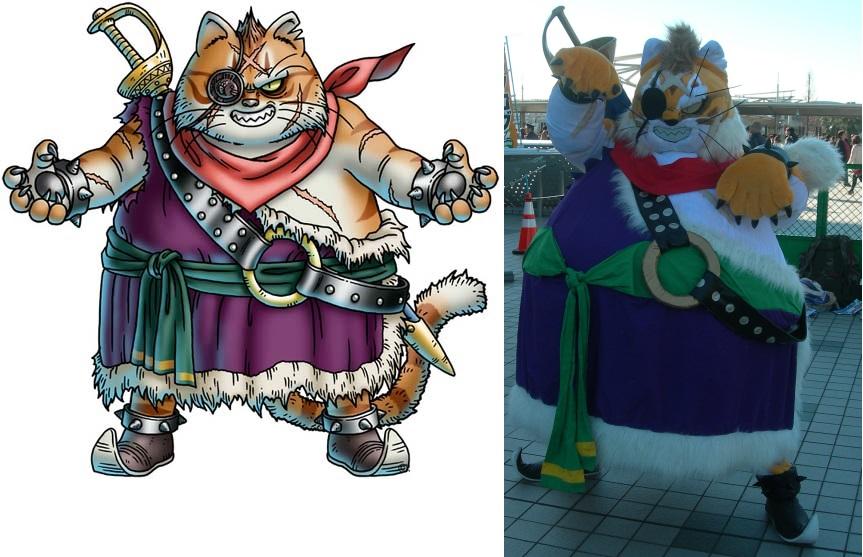 その他色々 ドラクエのキャットリベリオ 原作の隣に自分のコスを貼る Http T Co Cepmcrznxj Twitter