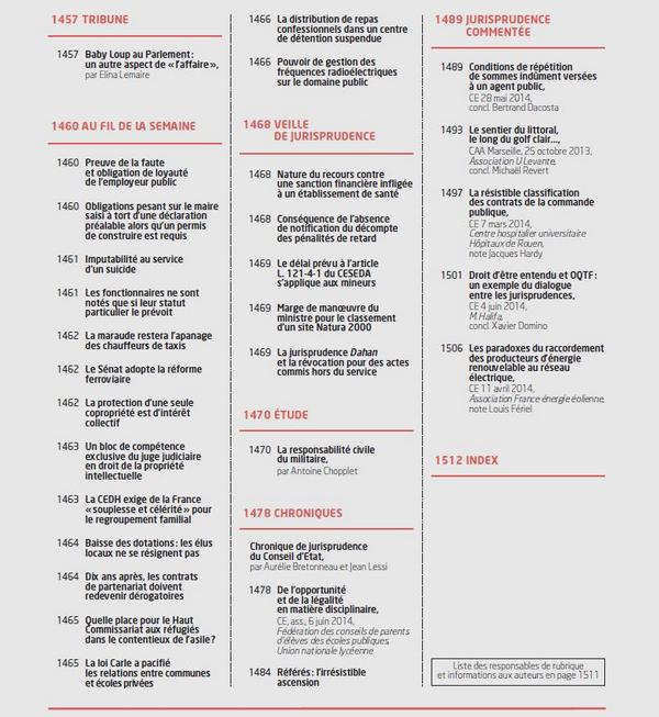 AJDA_Dalloz's tweet image. Au sommaire du prochain n° de l'@AJDA_Dalloz , à paraître lundi, la chronique du @Conseil_Etat #référés #discipline