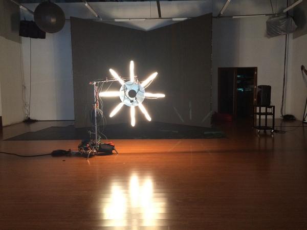 Filming something cool for the tour! 👌 just wait and see 😏