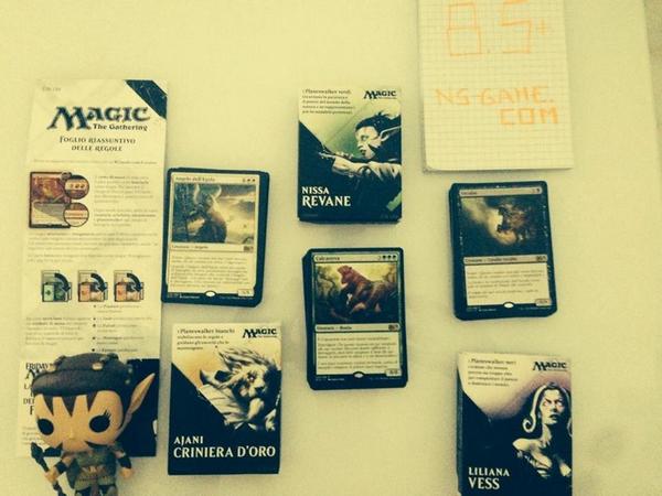 wizards_magicIT's tweet image. (Dave) Grazie a @ns_game_com! Live della serata: bit.ly/1yBU3cV - Recensione: bit.ly/UfGvEF #MTGm15