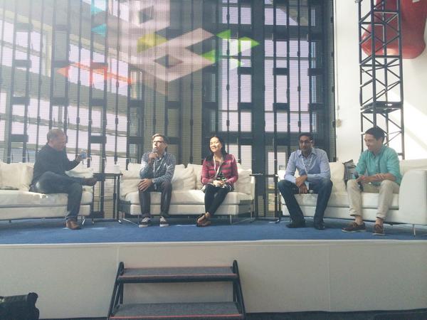 Fiksu's tweet photo. Our @cpalli is discussing Big Data today at #postback14 alongside @xad @Drawbridge @criteo @google http://t.co/Q180b9J6gZ