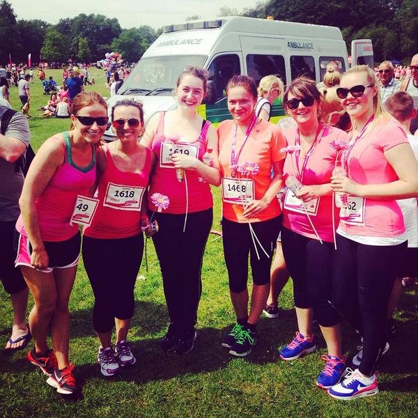 Big well done to all the Gourmet girls who did the <a href="/RaceForLife2014/">race for life</a> last weekend - raising an amazing £250!