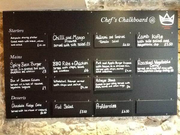 Chefs Chalkboard for this weekend <a href="/CrownAxbridge/">The Crown Axbridge</a>
