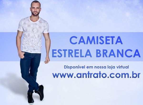 Camiseta Estrela Branca. Conheça aqui: goo.gl/n9fZaS