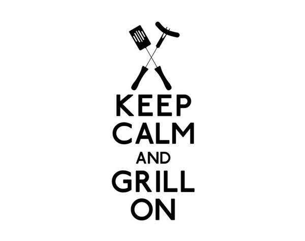KBIS's tweet photo. #kbiscookoff :) RT @TAAppliance: Keep calm and grill on. http://t.co/VIy152gdl1